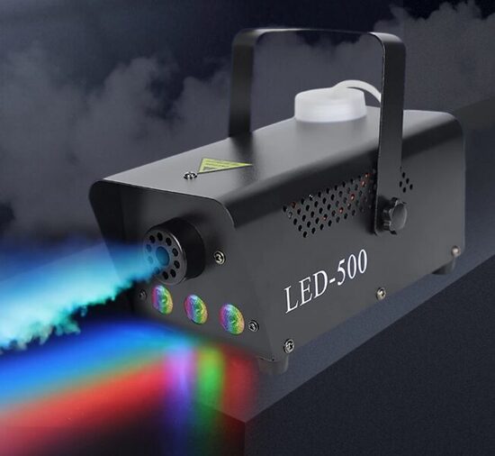 Dūmu mašīna ar LED apgaismojumu, 400w