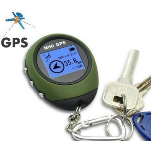 Mini GPS navigācijas ierīce - breloks (palīdz neapmaldīties un atrast ceļu atpakaļ)