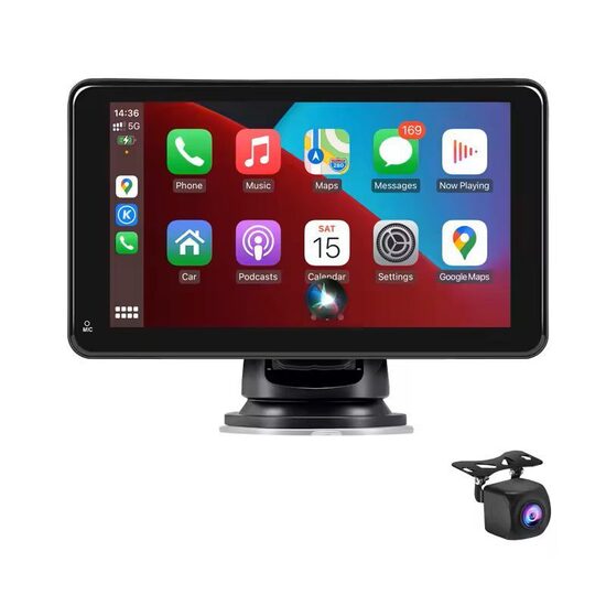 Auto Displejs ar atpakaļskata kameru, navigācijai, mūzikai, C70-D Smart Auto Screen