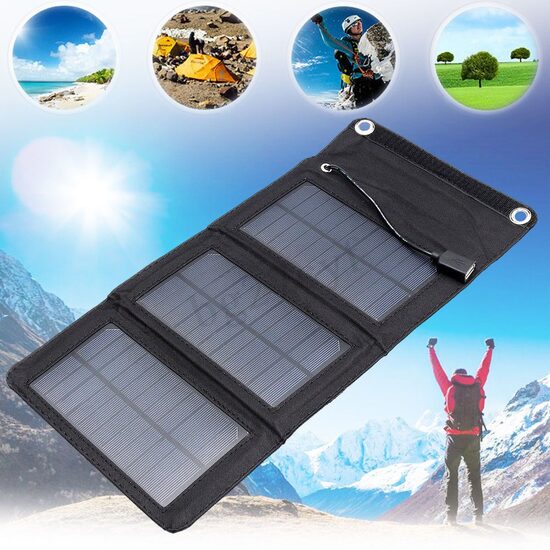 Telefona lādētājs SOLĀRAIS, 5v 900mAh x 3