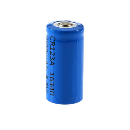 3.7V 1000mAh 16340 Li-ion baterija