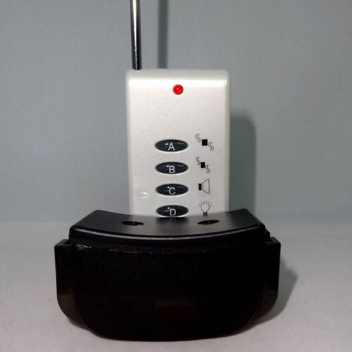 Suņu trenēšanas siksna ar pulti, saudzējošā, ar vibro funkciju