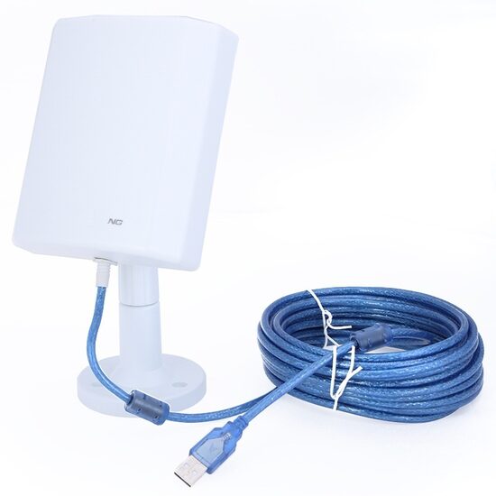 Wifi antena usb Realtek antenna directional 2.4GHz 3km USB 5m