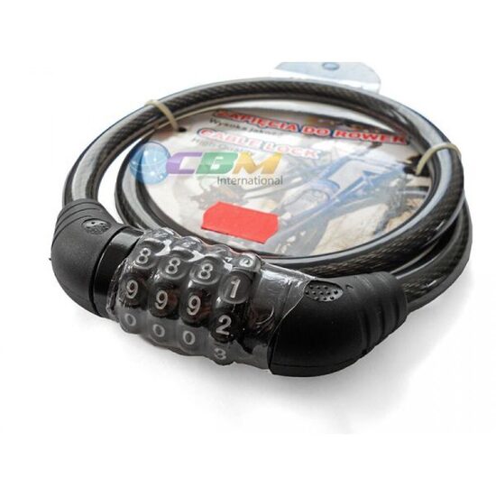 Saslēdzēja trose ar maināmu kodu (velosipēdiem, motorolleriem, motocikliem)