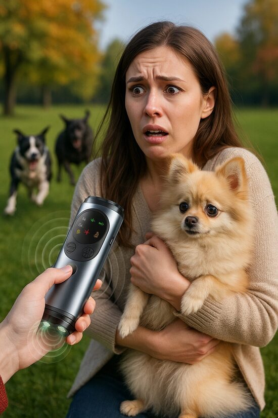 Ultraskaņas ierīce agresīvu suņu aizbiedēšanai – efektīva aizsardzība pastaigās un ikdienā