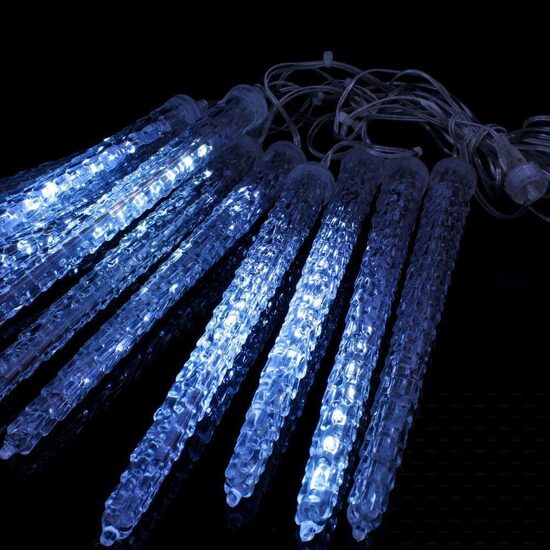 Led virtene (Lāstekas 50cm, 8 gab. Baltas)