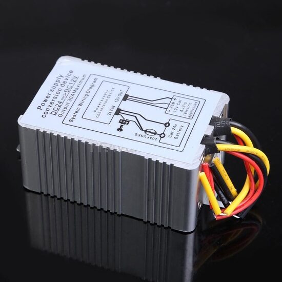 Strāvas pārveidotājs (24v -12v) 30A vai 5A, 360w inverters ,sprieguma pārveidotājs