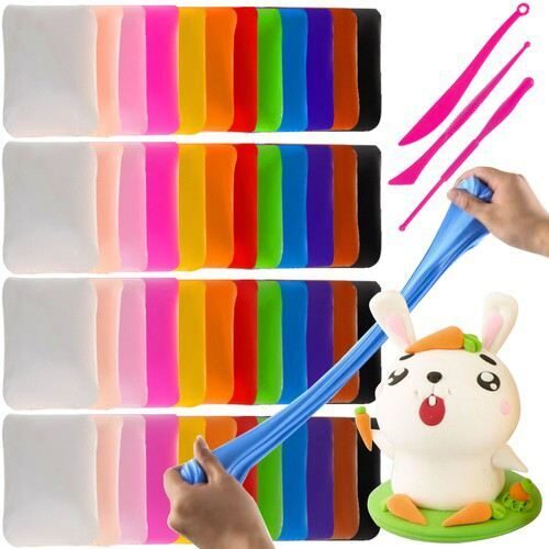 Putu plastilīns 550g, 48gab + nazīši