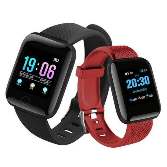 Smart Watch 'ID116 Plus' (dažādas krāsas)