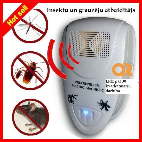 Pest reject, Grauzēju atbaudītājs ar ultraskaņu 2w