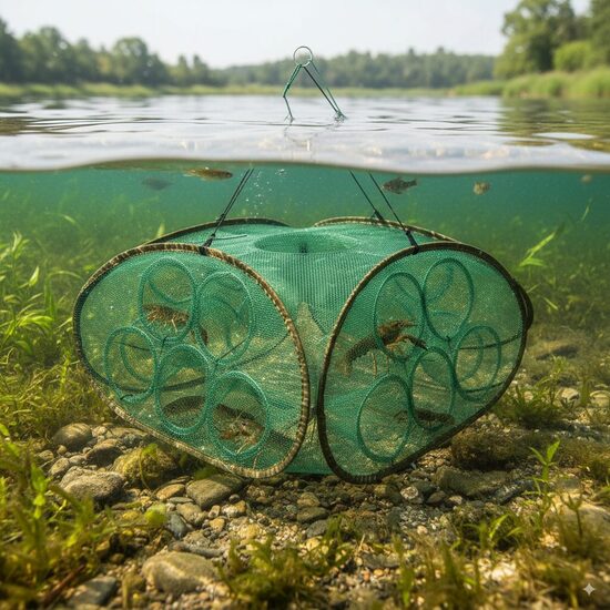 Zivju un vēžu murds ar 21 ieeju, rīks vēžu ķeršanai