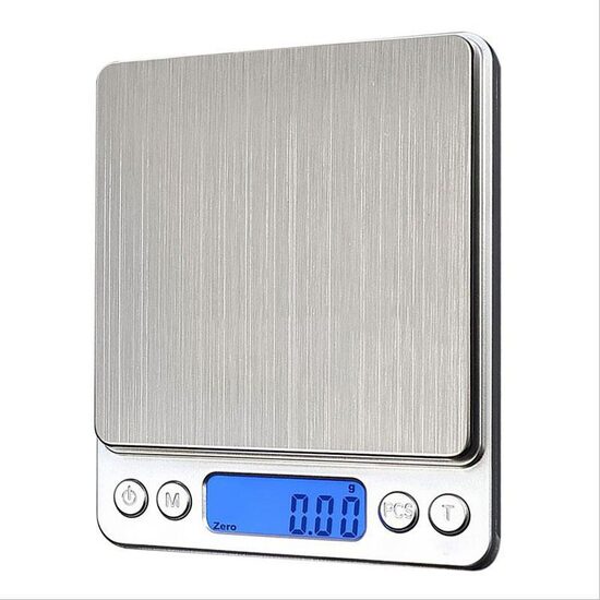 Digitālie kabatas svari ar LCD ekrānu 3000g x 0.1, Juvelieriem, virtuvei