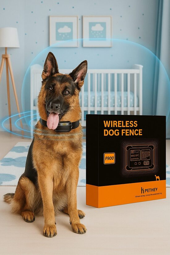 3 in 1- Suņu radiosēta, Dresūras siksna, Aizliegtā zona, Pro