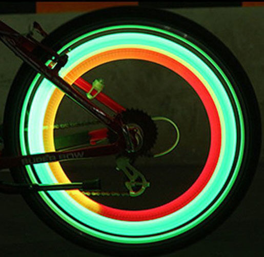 Velosipēda riteņa gaismas, RGB