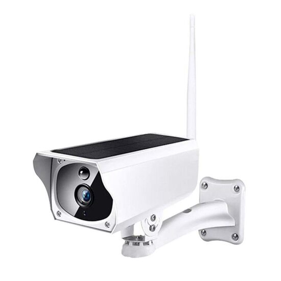 Saules akumulatora Wifi kamera ar kustības sensoru, video novērošanas kamera