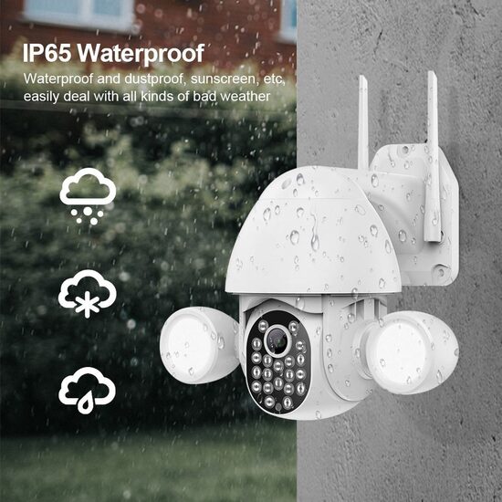 Video Novērošanas wifi kamera 'Super LED' , 'AUTO TRACKING' , āra apstākļiem, ar ieraksta funkciju, HD, grozāma no telefona 360g'