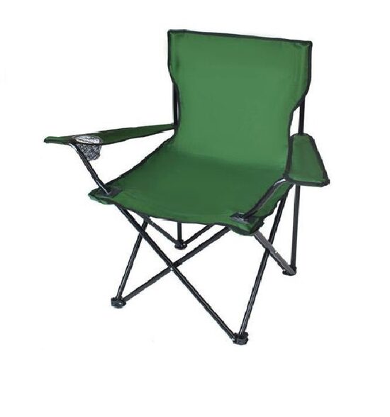 Saliekams Makšķernieku krēsls, Zaļš