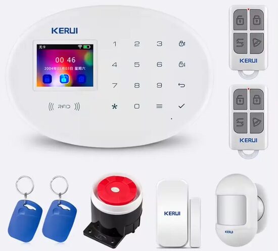 Signalizācija mājai, dzīvoklim ar Sim karti, zvana uz telefonu