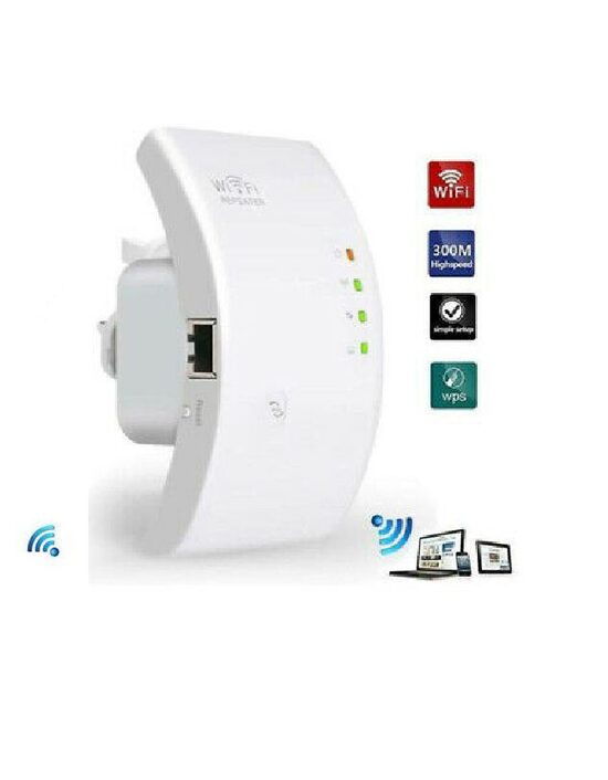 Wifi signāla pastiprinātājs 300Mbps, 802.11n/g/b 2.4 GHz
