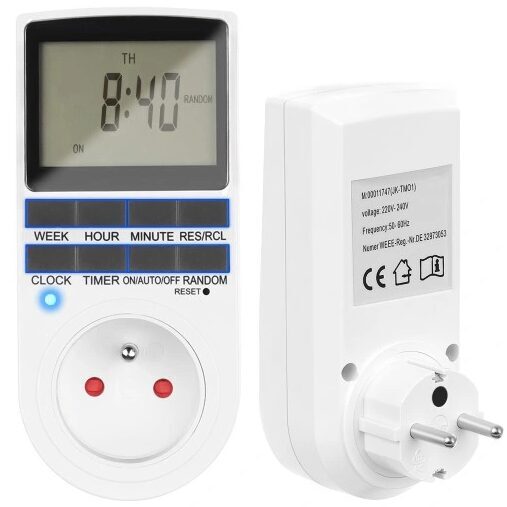 220V Inteligentais Taimeris ar LCD Displeju