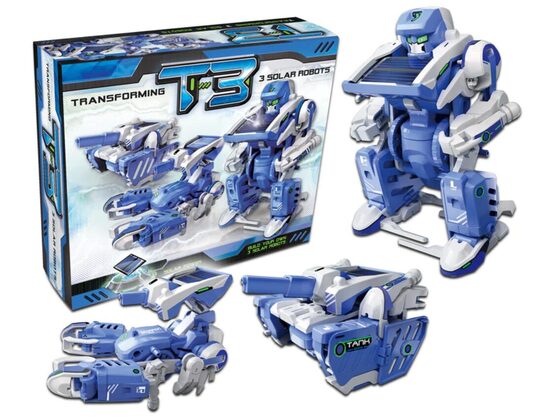 Solar Robot (3 in 1), saliekams robots
