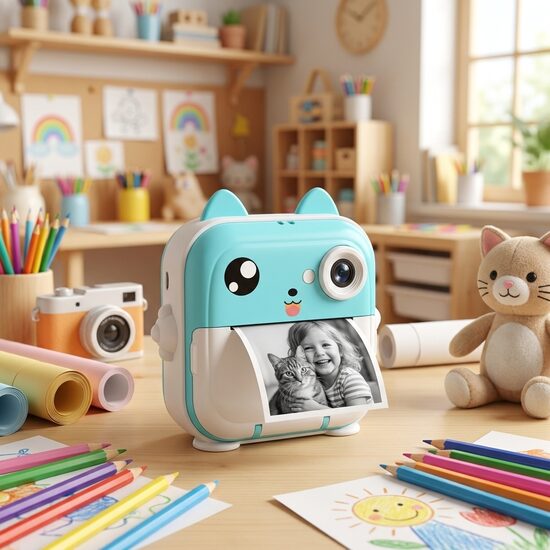 Bērnu kamera Polaroīds, zaļš
