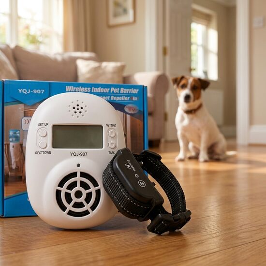 IZPĀRDOŠANA. Bezvadu suņu elektroniskā barjera (1 līdz 3 metri)