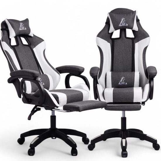 Ērts un ergonomisks datora biroja krēsls ilgstošam komfortam
