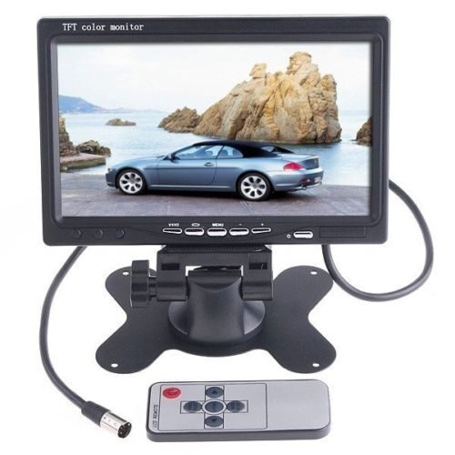 Monitors 7'' HD, Divām kamerām, Cristal clear image 12v