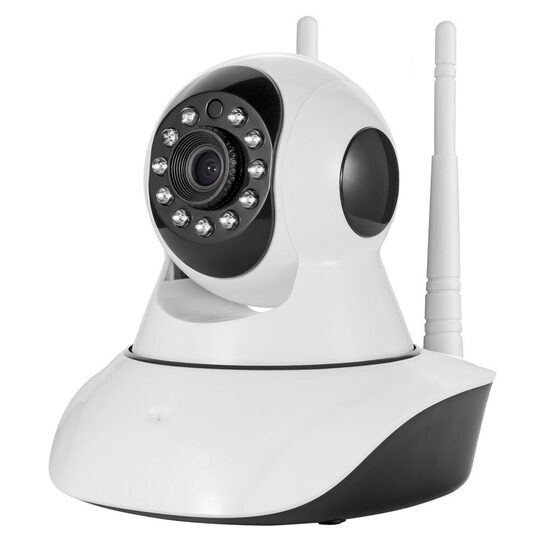 Wifi kamera, P2P HD ip kamera, ar 2 wifi antenām, videonovērošanas kamera