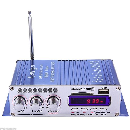 Audio pastiprinātājs Fm radio Mp3 sd card USB