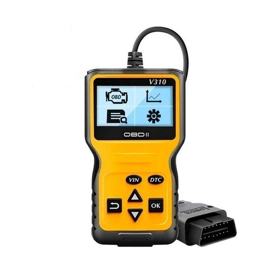 OBD2 DTC kļūdu lasītājs/dzēsējs , PRO V310