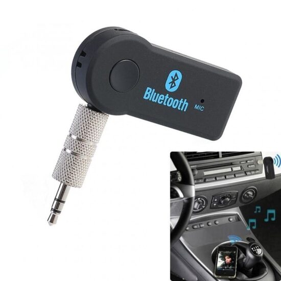 Bluetooth aux adapteris automašīnai, transmiteris - modulators