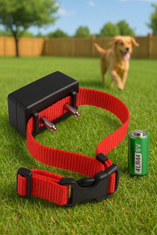 Stiprā Elektro Impulsa Suņu Kakla Siksna: Lielajiem Suņiem, Antilaj