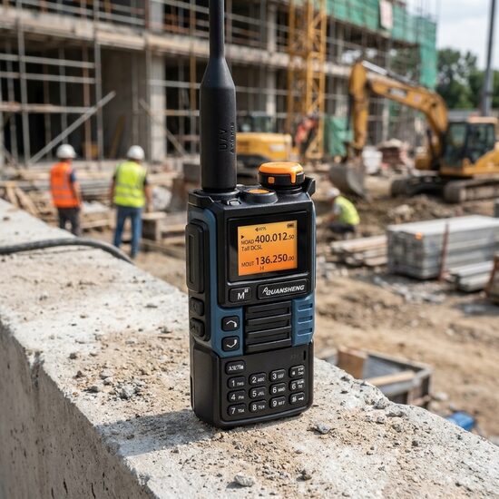 5-10km Quansheng UV-K6 Upgrade 5 W divjoslu rācija ar Air Band uztveri, USB-C uzlādi, DTMF, FM un NOAA