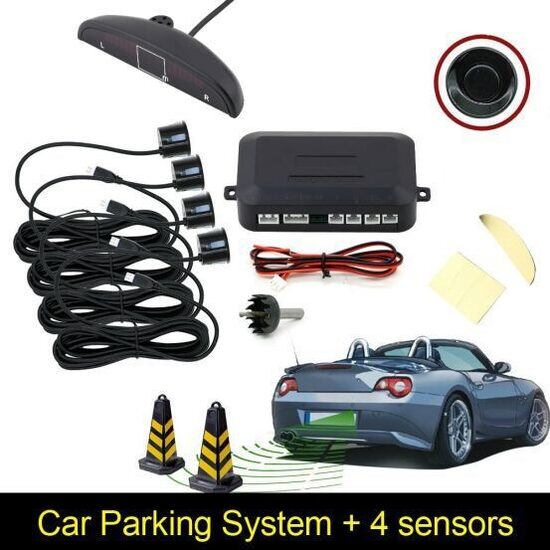 Parkošanās sistēma ar 4 sensoriem