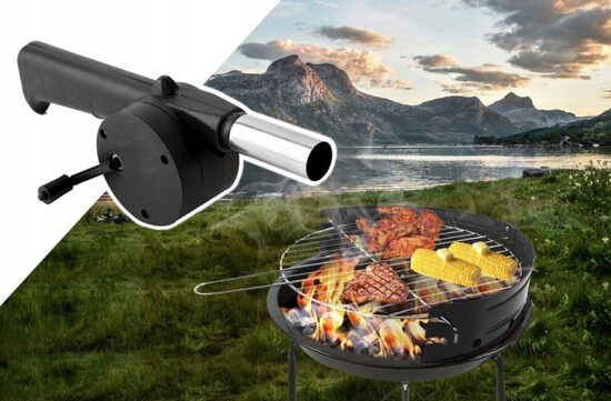 Gaisa pūtējs grila vai kamīna aizdedzināšanai