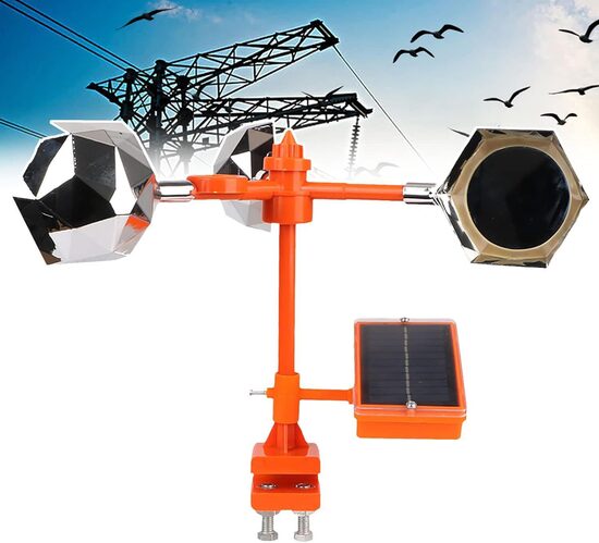 Putnu atbaidītājs (kaijas, strazdi, stārķi, zvirbuļi u.c.)