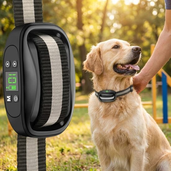 GPS bezvadu suņu žogs D2000m (mājdzīvnieku ierobežošanas sistēma, regulējams brīdinājuma stiprums, uzlādējams, vidējiem un lieliem suņiem)