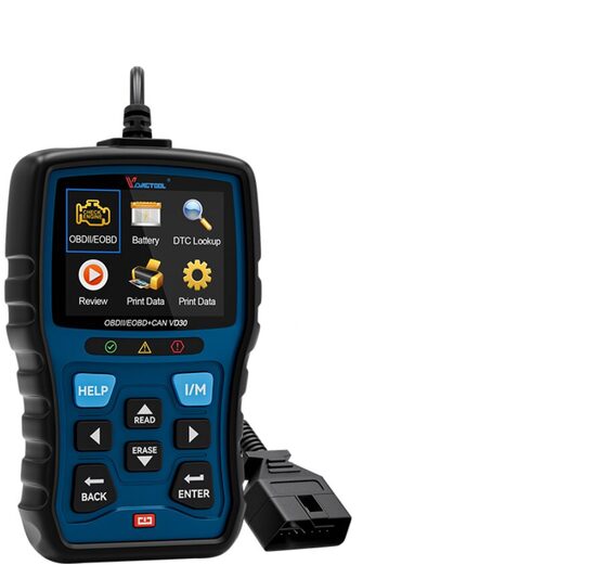 OBD2 PRO skaneris, kļūdu lasīšana/dzēšana (visām automašīnām no 1996 - 2022 gadam, OBDII EOBD Scanner DTC)