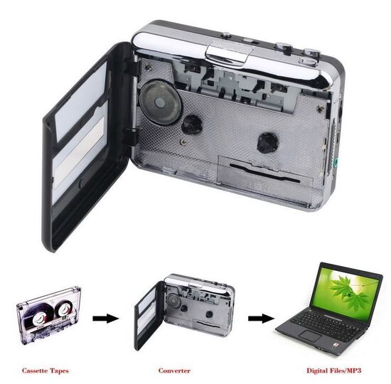PC USB Kasešu MP3 CD pārveidotājs
