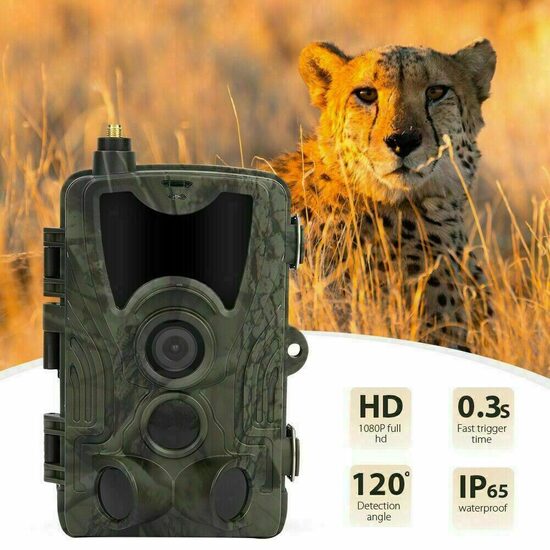 Meža kamera HC-801M, 16MP, nakts redzamība, ar MMS , sūta bildi uz telefona un uz e-pastu, videonovērošana HD, mednieku kamera