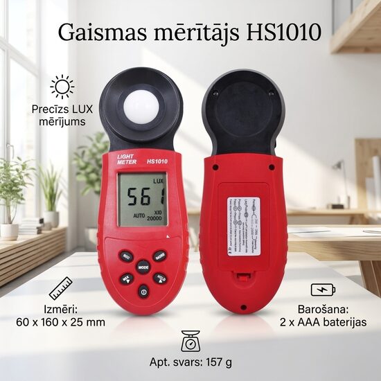 Gaismas mērītājs , Lux meter