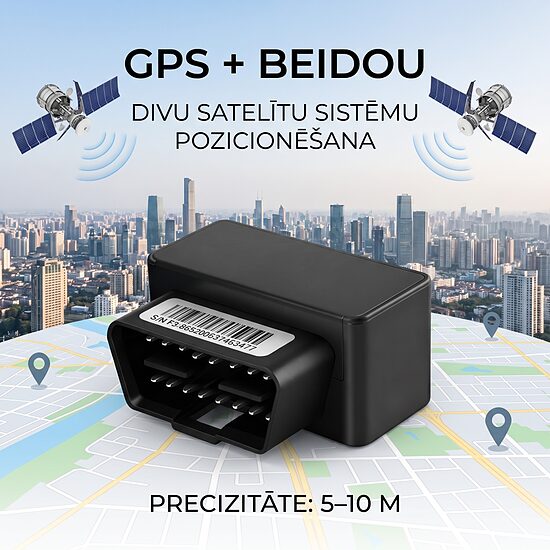 Automašīnas Gps izsekošanas ierīce (caur OBD)