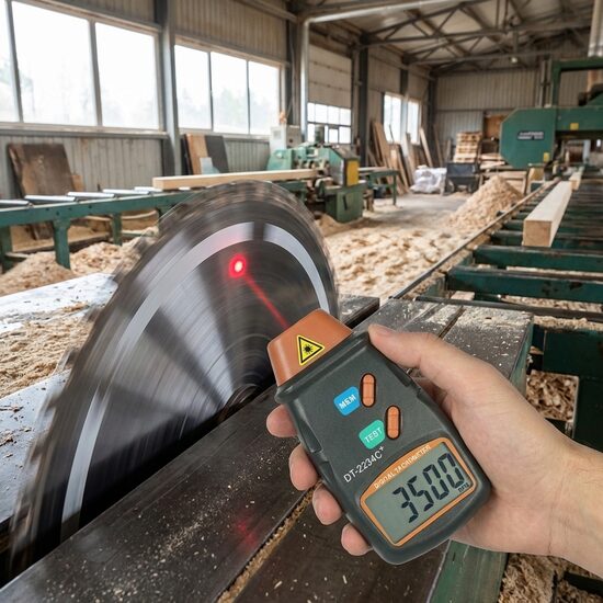 Digitālais bezkontakta tahometrs 2.5RPM to 99999 RPM