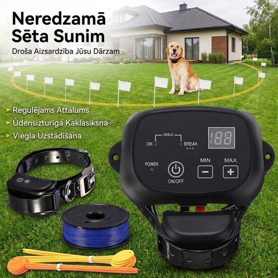 Suņu Radiosēta, lādējama, 1 sunim, 300m