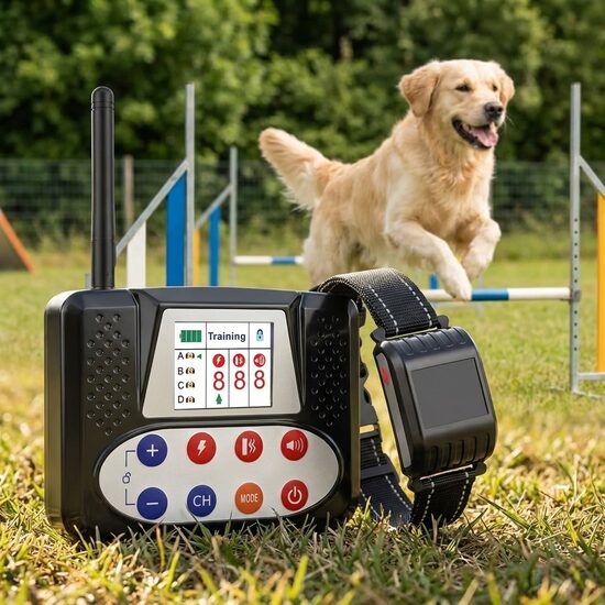 Bezvadu Suņu Dresūras sistēma ar radiosētu 300m