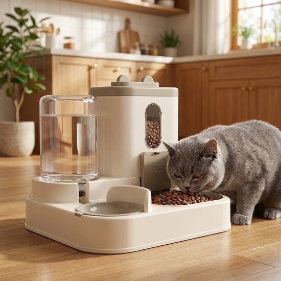 Dzīvnieku automātiskais barotājs kaķiem
