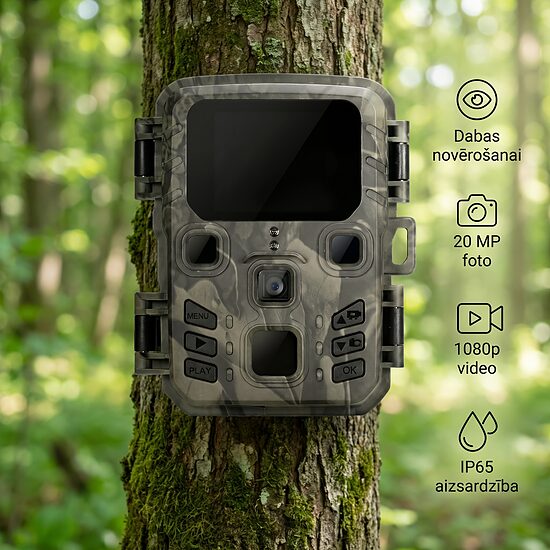 mini Meža kamera ar WiFi, medību kamera