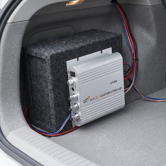 200W 12V Mini Hi-Fi pastiprinātājs